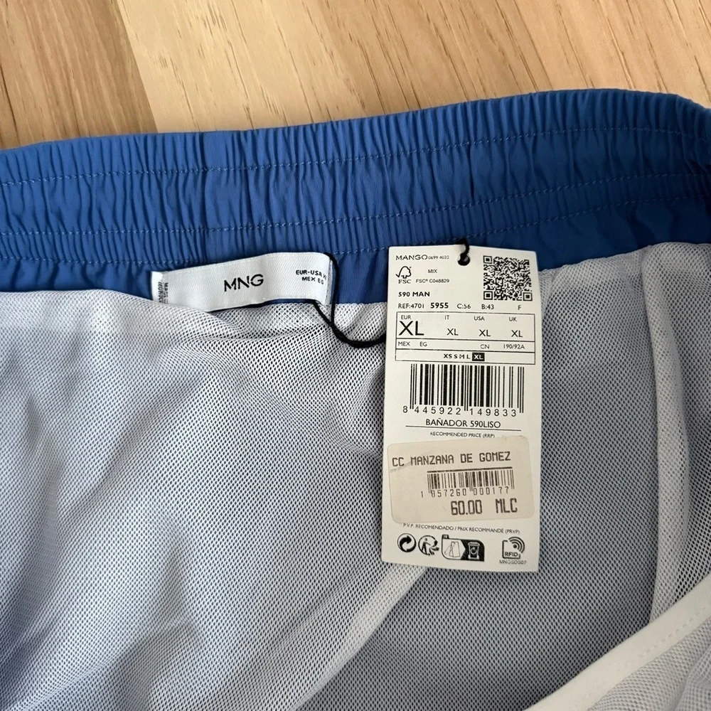 Men's Blue Swim Shorts